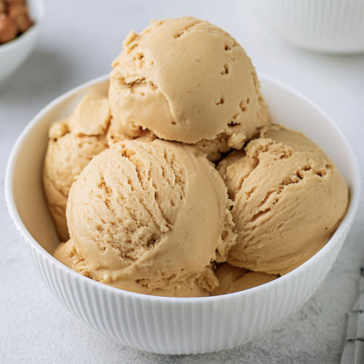 The Ultimate 3-Ingredient Peanut Butter Ice Cream for PB Fans
